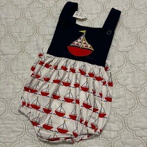 Nautical Baby Bubble with Sailboat Design